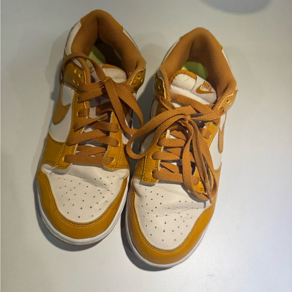 Nike Kids' Yellow and White Sneakers